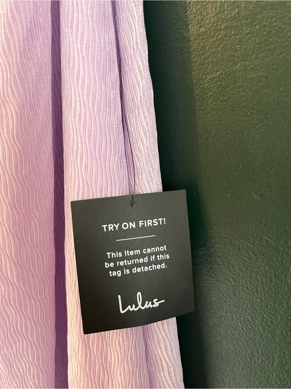 Lulus NWT Perfect Always Lavender Textured Strapless Swing Maxi Dress. Medium. - Picture 7 of 12